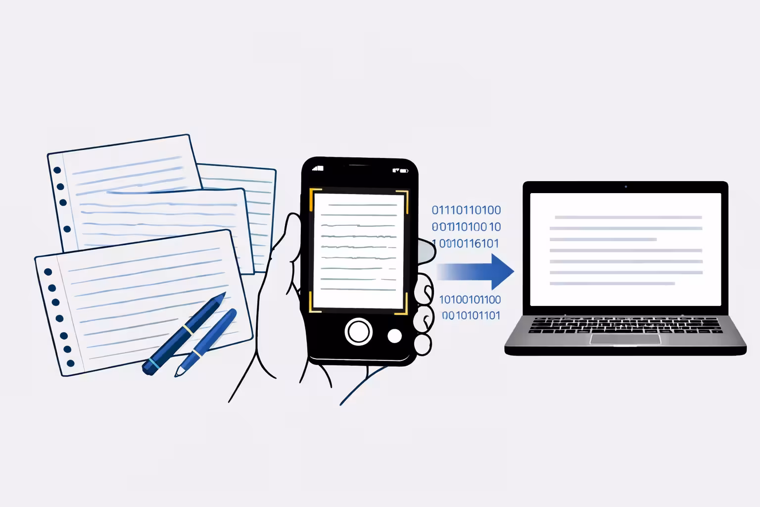Handwritten Essay Upload Interface